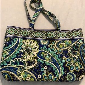 Large Vera Bradley tote - Rhythm and Blues